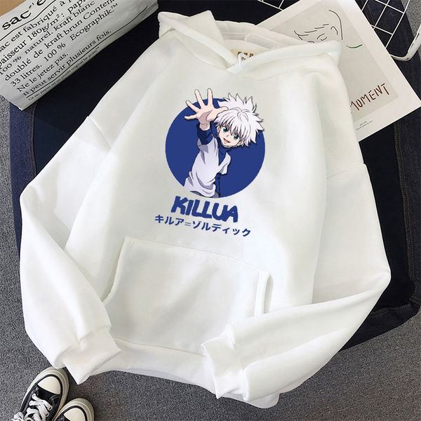 student - hooded x killua hoodies color hunter solid casual sweatshirt women autumn hunter streetwear hooded long-sleeved hjwjn, Black
student - hooded x killua hoodies color hunter solid casual sweatshirt women autumn hunter streetwear hooded long-sleeved hjwjn, Black