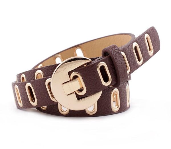 Fashionable Wild Hollow Decorative Women Leather Belt Simple Korean Version with Jeans PU Belt Female
Fashionable Wild Hollow Decorative Women Leather Belt Simple Korean Version with Jeans PU Belt Female