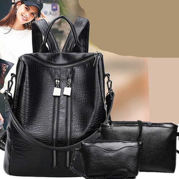 leather luggage tag2020 cross-border special for 2020 new fashion backpack soft leather backpack korean style women crocodile bag wholesale
leather luggage tag2020 cross-border special for 2020 new fashion backpack soft leather backpack korean style women crocodile bag wholesale
