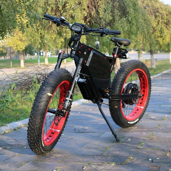 new stealth bomber 5000w 72v fat tire electric scooter beach mountain ebike fast, Silver;blue
new stealth bomber 5000w 72v fat tire electric scooter beach mountain ebike fast, Silver;blue