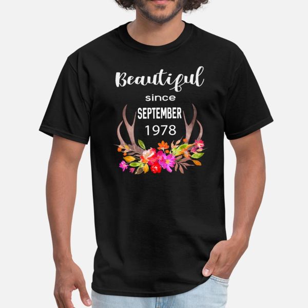 beautiful since september 1978 t shirt men print cotton s-xxxl letter anti-wrinkle comical spring standard shirt, White;black
beautiful since september 1978 t shirt men print cotton s-xxxl letter anti-wrinkle comical spring standard shirt, White;black