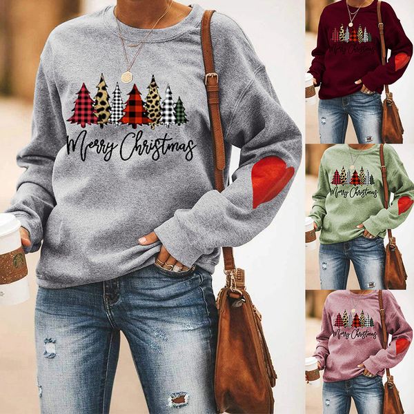 2020 autumn women's sweatshirts christmas women's sweater plus size merry christmas fashion women's drop shoulder sweater pri, Black
2020 autumn women's sweatshirts christmas women's sweater plus size merry christmas fashion women's drop shoulder sweater pri, Black