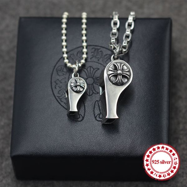 s925 sterling silver men's pendant retro personality classic fashion punk style crusade whistle shape send lover's gift
s925 sterling silver men's pendant retro personality classic fashion punk style crusade whistle shape send lover's gift