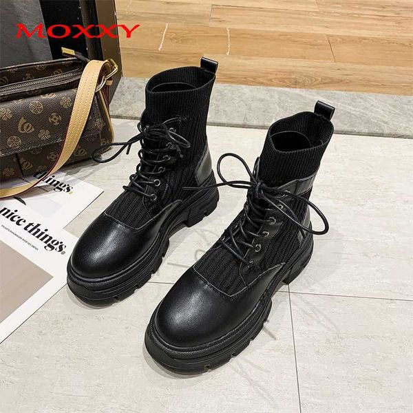 moxxy platform combat ankle boots for women shoes 2020 autumn lace up casual long sock boots women punk gothic knee high, Black
moxxy platform combat ankle boots for women shoes 2020 autumn lace up casual long sock boots women punk gothic knee high, Black