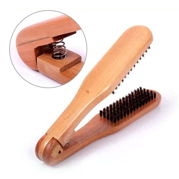 hair brushes professional hairdressing wood plywood comb travel hand made folding brush foldable pocket easy take, Silver
hair brushes professional hairdressing wood plywood comb travel hand made folding brush foldable pocket easy take, Silver
