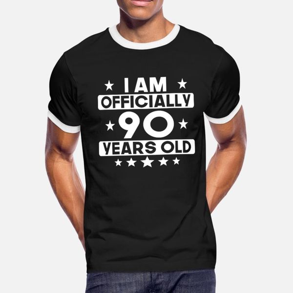i am officially 90 years old 90th birthday t shirt men designing short sleeve o neck leisure loose new style summer style novelty shirt
i am officially 90 years old 90th birthday t shirt men designing short sleeve o neck leisure loose new style summer style novelty shirt