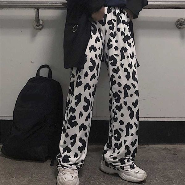 women's pants & capris cow print women korean style wide leg harajuku trousers summer clothes streetwear, Black;white
women's pants & capris cow print women korean style wide leg harajuku trousers summer clothes streetwear, Black;white