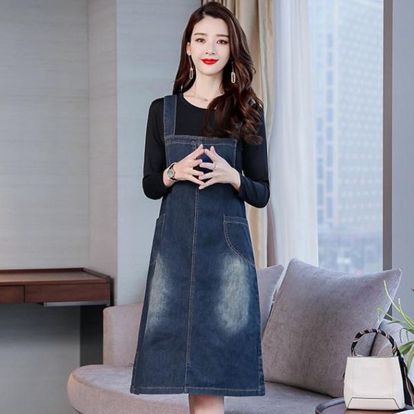 denim women's loose 2020 spring korean style two-piece casual slimming dress skirt suspender skirtdress suspender skirt qtx0v, Gray
denim women's loose 2020 spring korean style two-piece casual slimming dress skirt suspender skirtdress suspender skirt qtx0v, Gray