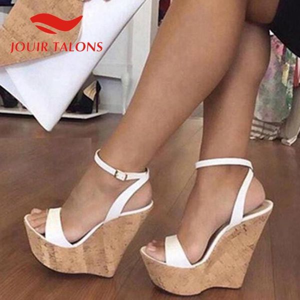 jouir talons brand design plus size 45 women sandals high wedges peep toe platform pumps summer party woman shoes, Black
jouir talons brand design plus size 45 women sandals high wedges peep toe platform pumps summer party woman shoes, Black