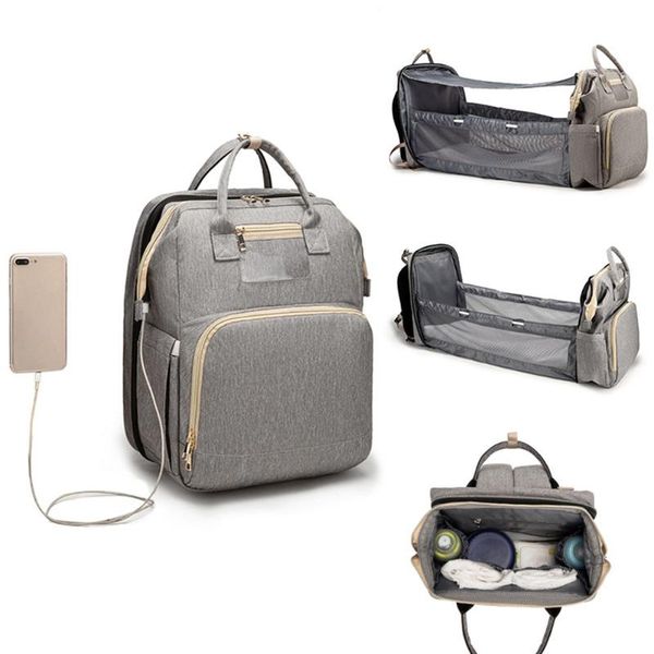 new multifunctional usb folding crib baby diaper bag mommy travel shop backpack portable nappy organizer with sunshade cloth#38
new multifunctional usb folding crib baby diaper bag mommy travel shop backpack portable nappy organizer with sunshade cloth#38