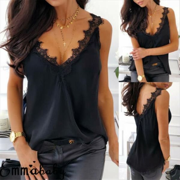 2020 new female lace v neck solid chest mesh sleeveless casual lace fashion camisole casual woman vest, White
2020 new female lace v neck solid chest mesh sleeveless casual lace fashion camisole casual woman vest, White