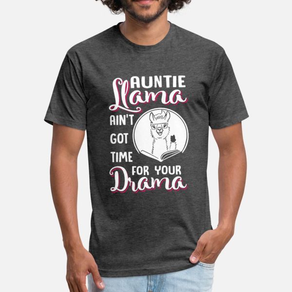 auntie llama ain't got time for your drama t shirt men customized 100% cotton round collar trend crazy new style summer style family sh
auntie llama ain't got time for your drama t shirt men customized 100% cotton round collar trend crazy new style summer style family sh