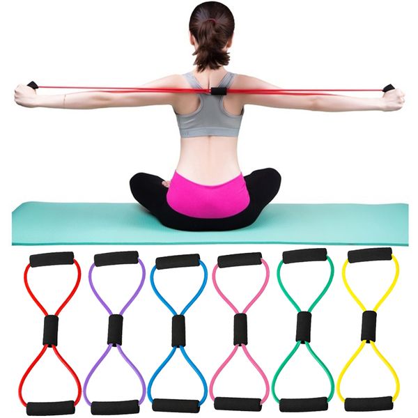 yoga gum fitness resistance 8 word chest expander rope workout muscle fitness rubber elastic bands for sports exercise drop ship
yoga gum fitness resistance 8 word chest expander rope workout muscle fitness rubber elastic bands for sports exercise drop ship