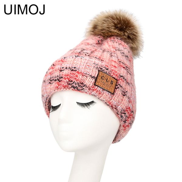 uimoj winter knitted hat woman beanies for ladies with pom pom hat casual skullies beanies cap, Blue;gray
uimoj winter knitted hat woman beanies for ladies with pom pom hat casual skullies beanies cap, Blue;gray