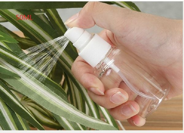 2020 50ml spray bottle mini portable transparent cosmetics packaging small sample plastic bottles customized
2020 50ml spray bottle mini portable transparent cosmetics packaging small sample plastic bottles customized