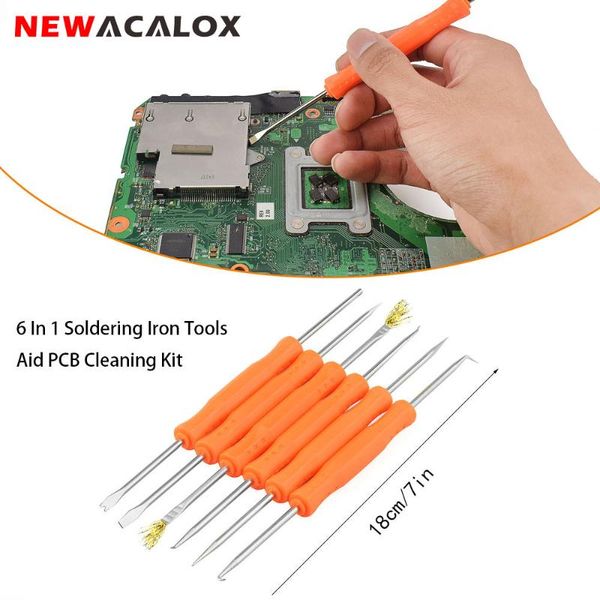 newacalox 6pcs/set solder assist precision electronic components welding grinding cleaning repair tool kit assembly work
newacalox 6pcs/set solder assist precision electronic components welding grinding cleaning repair tool kit assembly work