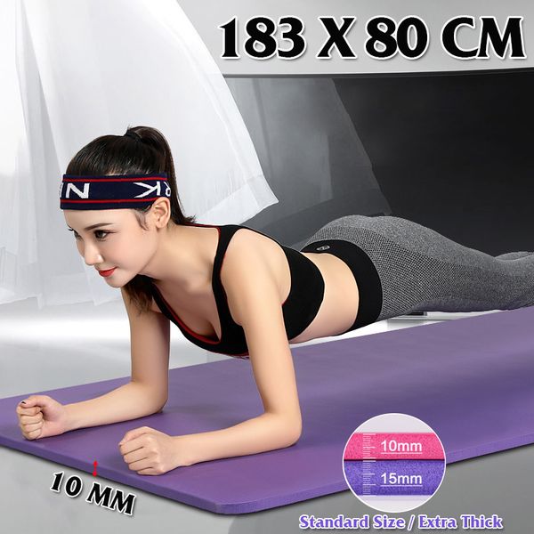 yoga mats 183x80cm gymnastics pilates gym exercise 10mm big size fitness sports pad with bandages non-slip tasteless tapete
yoga mats 183x80cm gymnastics pilates gym exercise 10mm big size fitness sports pad with bandages non-slip tasteless tapete