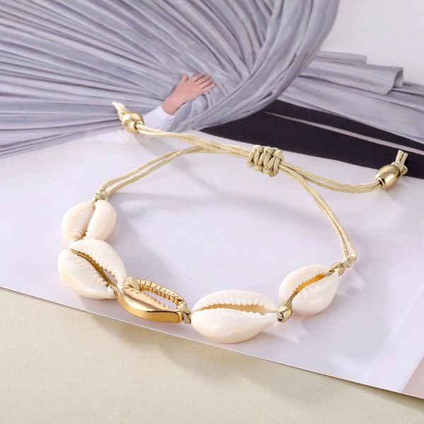 charm bracelets kkinfolk shell for women fashion bohemian bracelet accessories gift jewelry 2021, Golden;silver
charm bracelets kkinfolk shell for women fashion bohemian bracelet accessories gift jewelry 2021, Golden;silver