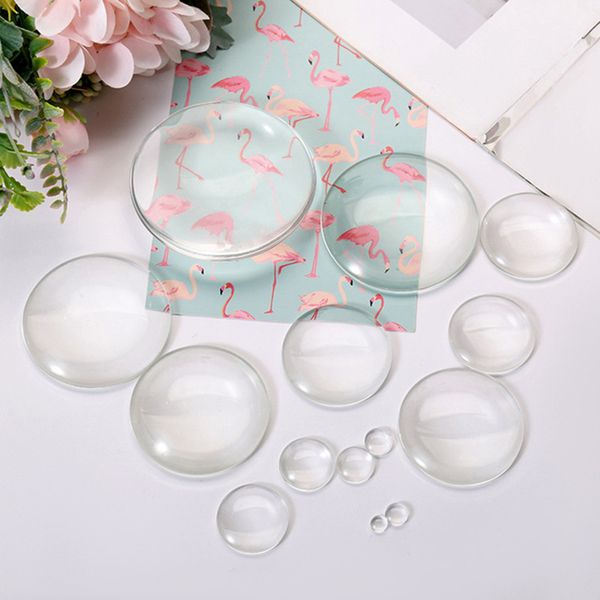 50pcs/lot dia 8mm-30mm round clear glass cabochons accessories for diy p pendant components jewelry making findings
50pcs/lot dia 8mm-30mm round clear glass cabochons accessories for diy p pendant components jewelry making findings