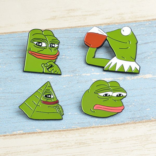 green frog brooches jewelry pin animal enamel pins set for boy women girl children funny cute gift matching dropshipping, Gray
green frog brooches jewelry pin animal enamel pins set for boy women girl children funny cute gift matching dropshipping, Gray
