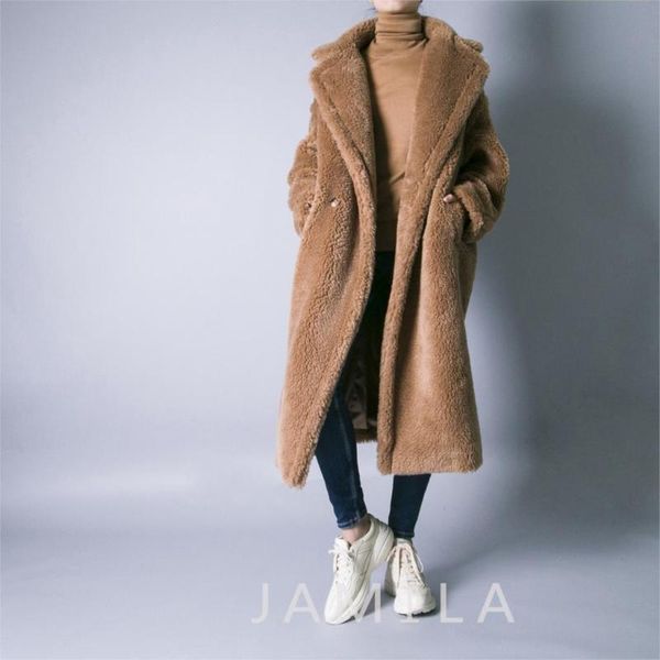 women's fur & faux 2021 women clothing winter outerwear real coats coat girls long section of 1018, Black
women's fur & faux 2021 women clothing winter outerwear real coats coat girls long section of 1018, Black
