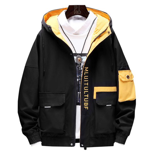 2020 men jackets spring autumn big pocket coat mens hooded hip hop baseball jacket windbreakers outwear male plus size, Black;brown
2020 men jackets spring autumn big pocket coat mens hooded hip hop baseball jacket windbreakers outwear male plus size, Black;brown