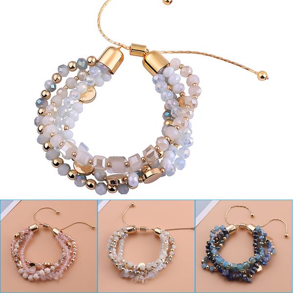 bracelet chain beads jewelry gift decoration adjustable for women lady girl bmf88, Black
bracelet chain beads jewelry gift decoration adjustable for women lady girl bmf88, Black