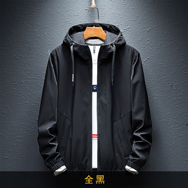large size new spring and autumn wear hoodie jacket men's casual handsome jacket men's slim korean style spring fashion jacket, Black;white
large size new spring and autumn wear hoodie jacket men's casual handsome jacket men's slim korean style spring fashion jacket, Black;white