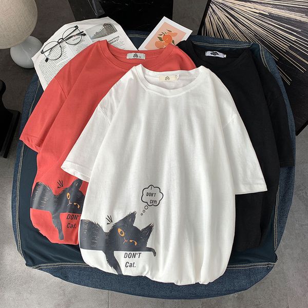 price custom fashion summer men bulk wholesale carton cat printingt-shirt breathable clothing, White;black
price custom fashion summer men bulk wholesale carton cat printingt-shirt breathable clothing, White;black