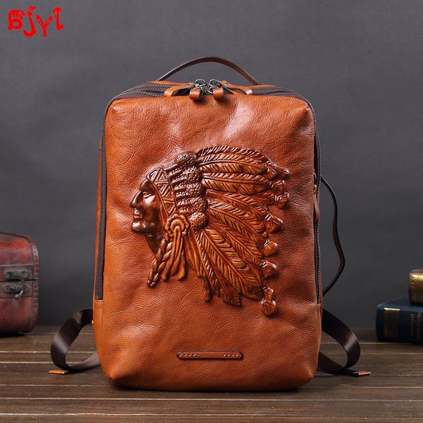 подлинной кожа мужского рюкзака vintage leather laptop bag европейский и американская мода мужчина сумка многофункциональный рюкзак для путе
подлинной кожа мужского рюкзака vintage leather laptop bag европейский и американская мода мужчина сумка многофункциональный рюкзак для путе