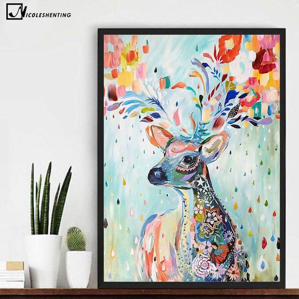 nordic art watercolor animal deer minimalist poster canvas painting a4 wall picture print modern home room decor hand painted
nordic art watercolor animal deer minimalist poster canvas painting a4 wall picture print modern home room decor hand painted