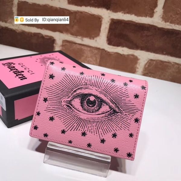 qianqianli4 rxhw celebrity letterprinting eyes star two fold wallet real leather pink 516929 short purse clutch, Red;black
qianqianli4 rxhw celebrity letterprinting eyes star two fold wallet real leather pink 516929 short purse clutch, Red;black