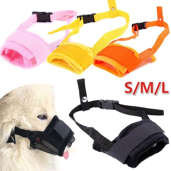 pet nylon adjustable mask bark bite soft mouth muzzle grooming anti schewing for small large dog
pet nylon adjustable mask bark bite soft mouth muzzle grooming anti schewing for small large dog