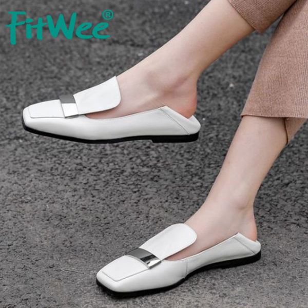 fitwee women flats real leather square toe office work flats casual club shallow shoes women vacation simple shoes size 34-40, Black
fitwee women flats real leather square toe office work flats casual club shallow shoes women vacation simple shoes size 34-40, Black