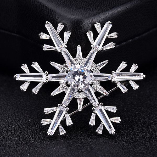 new fashion snowflake brooches for women luxury crystal christmas brooch sweet snow pin female jewelry gift broche femme bijoux, Gray
new fashion snowflake brooches for women luxury crystal christmas brooch sweet snow pin female jewelry gift broche femme bijoux, Gray