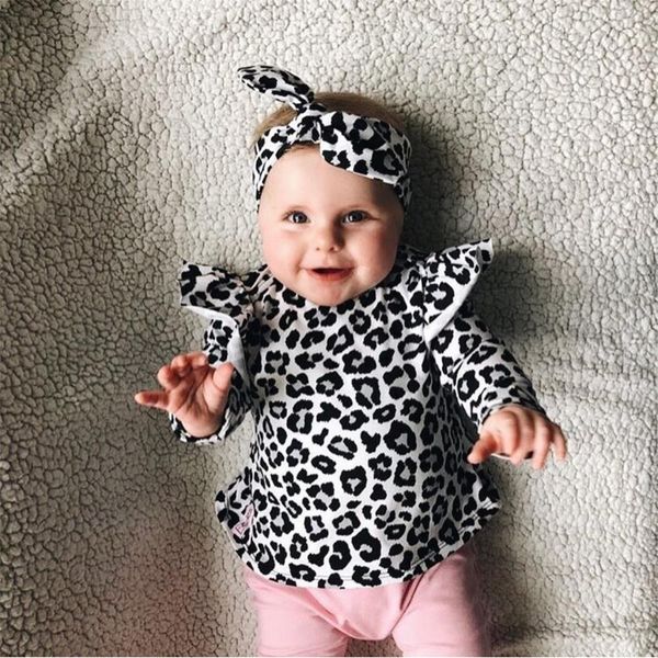 baby girls clothes newborn infant cute leopard ruffle long sleeve t-shirt +casual pants+headband 3pcs toddler clothing set y200803, White
baby girls clothes newborn infant cute leopard ruffle long sleeve t-shirt +casual pants+headband 3pcs toddler clothing set y200803, White