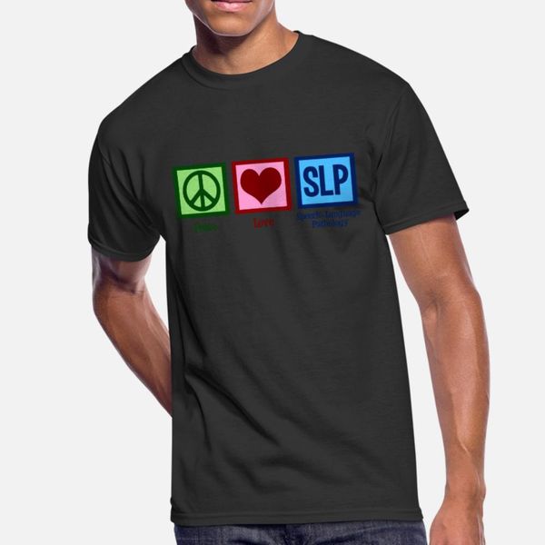 peace love slp t shirt men designer short sleeve crew neck outfit fitness funny summer style cool shirt
peace love slp t shirt men designer short sleeve crew neck outfit fitness funny summer style cool shirt