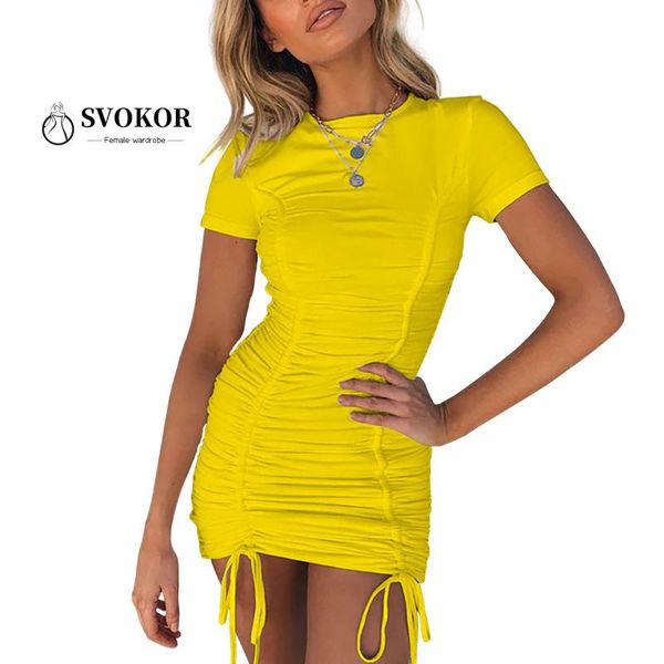 svokor drawstring short sleeve dress women summer package hip solid bodycon dress mini night club clothes women high waist, Black;gray
svokor drawstring short sleeve dress women summer package hip solid bodycon dress mini night club clothes women high waist, Black;gray