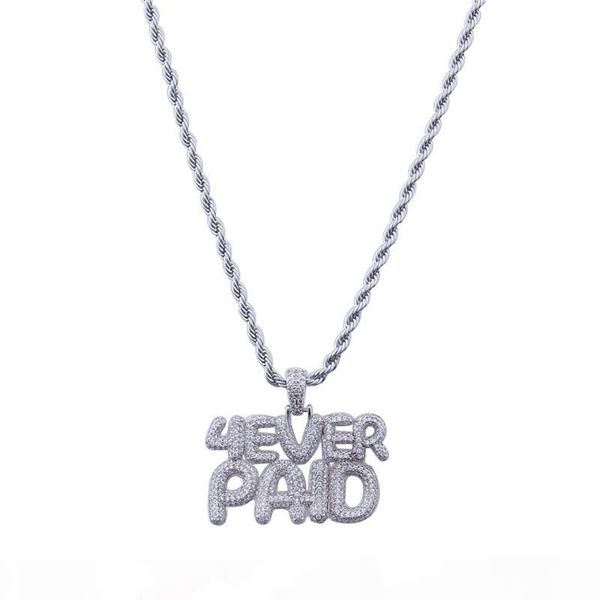 forever paid letters pendant necklace men hip hop jewelry brand designer ice out hiphop necklace silver plated
forever paid letters pendant necklace men hip hop jewelry brand designer ice out hiphop necklace silver plated