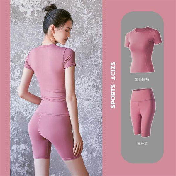 fitness sport yoga set women training running suit short sleeve t shirt+shorts 2 piece set women gym ropa deportiva mujer, White;red
fitness sport yoga set women training running suit short sleeve t shirt+shorts 2 piece set women gym ropa deportiva mujer, White;red