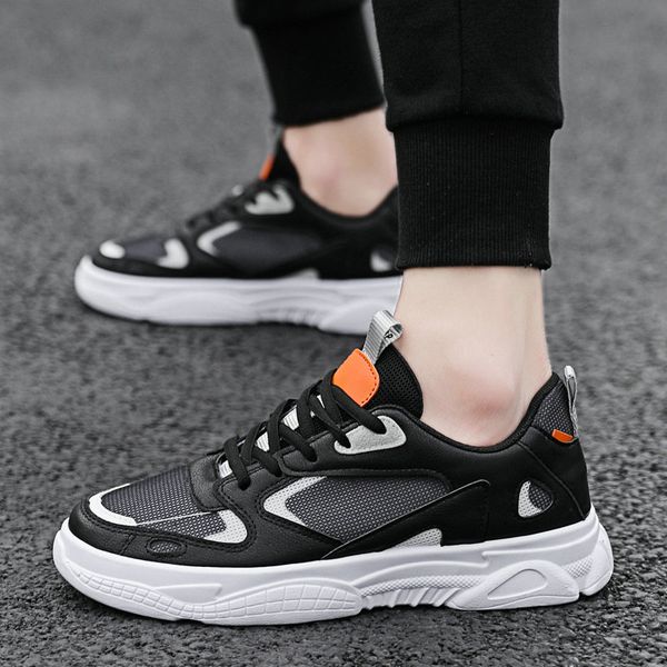 2020 summer fashion brand men casual shoes flats shoes gym trainers male sneakers casual breathable lace-up male, Black
2020 summer fashion brand men casual shoes flats shoes gym trainers male sneakers casual breathable lace-up male, Black