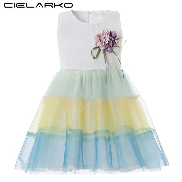 cielarko toddler girls dress rainbow birthday party baby dress formal fashion princess ball gown design flower infant girl frock, Red;yellow
cielarko toddler girls dress rainbow birthday party baby dress formal fashion princess ball gown design flower infant girl frock, Red;yellow