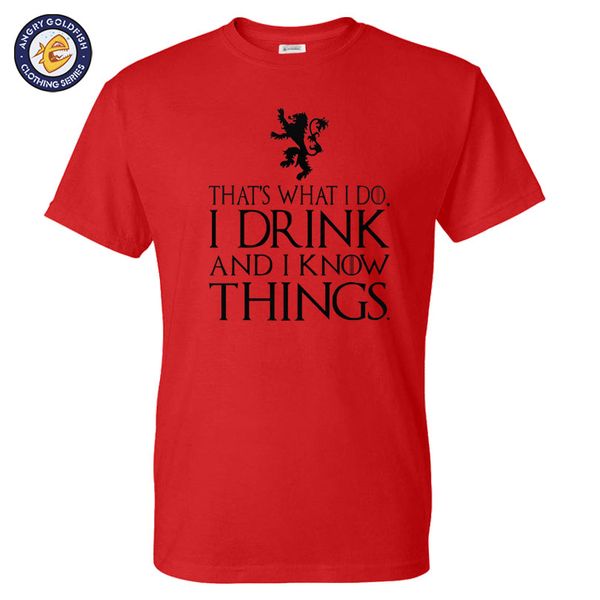 that's what i do i drink and i know things men's t shirt got tyrion graphic humor tee shirts camisetas
that's what i do i drink and i know things men's t shirt got tyrion graphic humor tee shirts camisetas