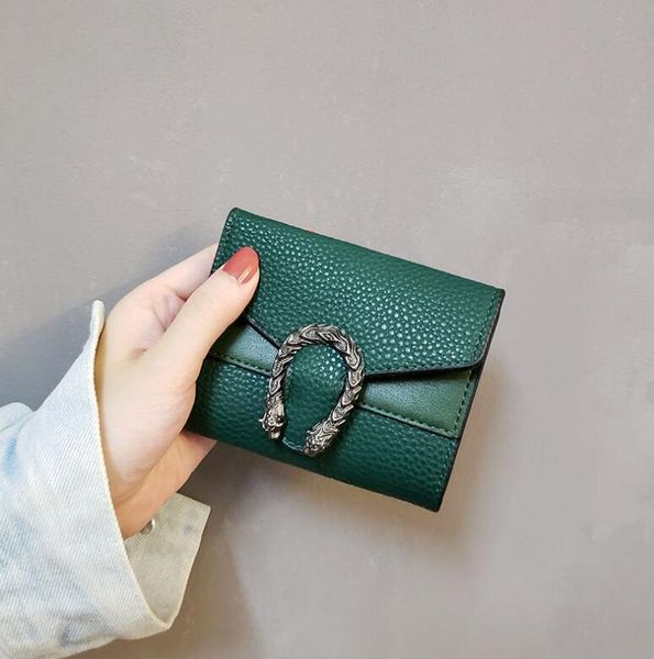 popular lady's wallets short purse female short retro fold change wallet red black green brown pure mini womens bags factory price
popular lady's wallets short purse female short retro fold change wallet red black green brown pure mini womens bags factory price