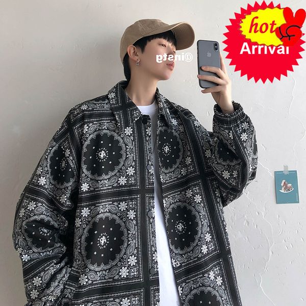 street new high europe street jacket hip hop pullover bandanna jacket men coat fashion men casual jacekts, Black;brown
street new high europe street jacket hip hop pullover bandanna jacket men coat fashion men casual jacekts, Black;brown