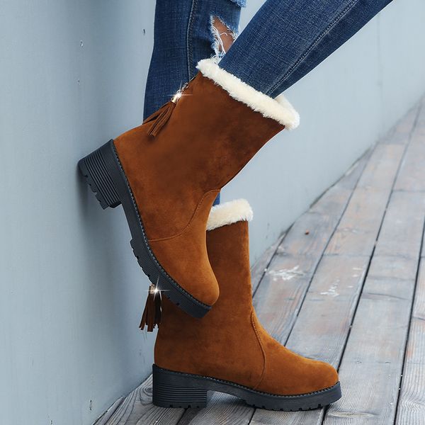 женщина зимы ботильоны fur теплая зима повседневная обувь женщина flats ботинки снега замши платформы bukle 35-40 botas mujer, Black
женщина зимы ботильоны fur теплая зима повседневная обувь женщина flats ботинки снега замши платформы bukle 35-40 botas mujer, Black
