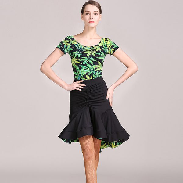 stage wear printing latin dance costume women tap latina clothes salsa skirts american clothing ballroom jl1121, Black;red
stage wear printing latin dance costume women tap latina clothes salsa skirts american clothing ballroom jl1121, Black;red