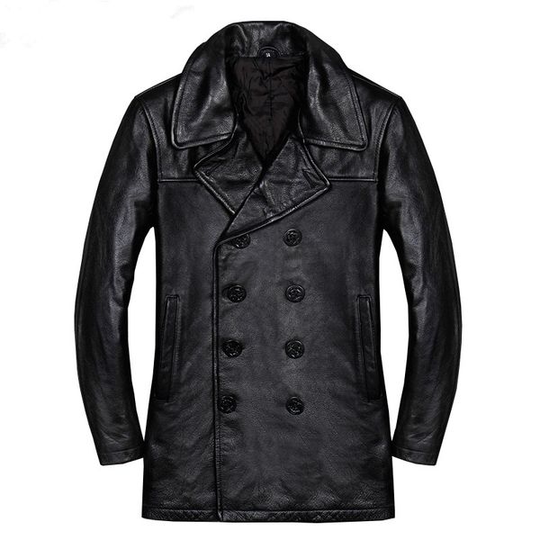 genuine cow leather jacket men autumn winter coat men windbreaker plus size leather jackets veste cuir homme kj1929, Black
genuine cow leather jacket men autumn winter coat men windbreaker plus size leather jackets veste cuir homme kj1929, Black