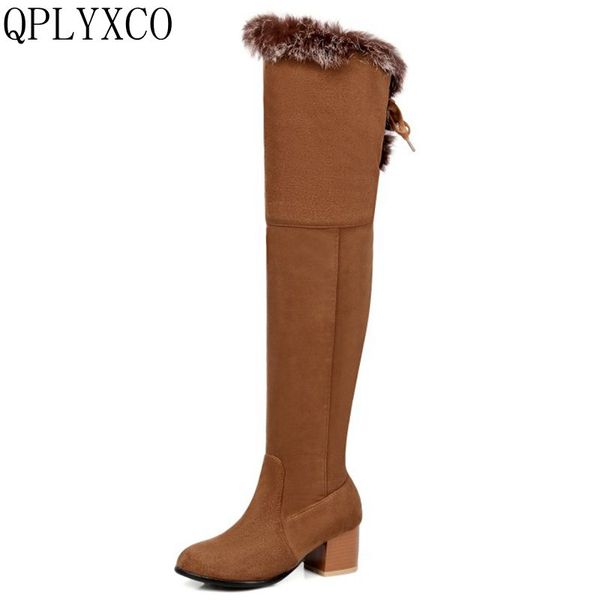 qplyxco new fashion big size 32-46 russia women winter warm snow over the knee long boots ladies high botas pumps shoes c9-38, Black
qplyxco new fashion big size 32-46 russia women winter warm snow over the knee long boots ladies high botas pumps shoes c9-38, Black