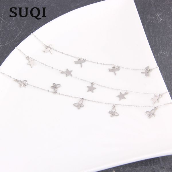 suqifashion stars butterfly stainless steel bracelets&bangles for women girls silver color bracelets statement jewelry wholesale, Golden;silver
suqifashion stars butterfly stainless steel bracelets&bangles for women girls silver color bracelets statement jewelry wholesale, Golden;silver